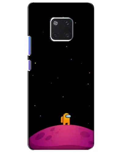 Чехол для Huawei Mate 20 Pro (LYA-L09, LYA-L29) с картинкой «Одинокий герой на планете»