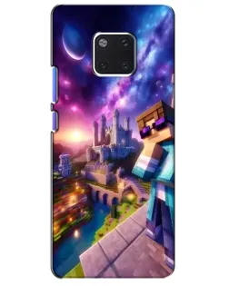 Чехол для Huawei Mate 20 Pro (LYA-L09, LYA-L29) с картинкой «Стив и космос»