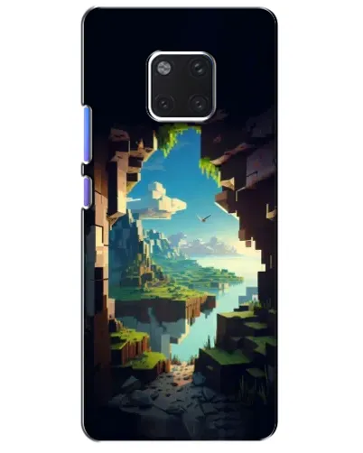 Чехол для Huawei Mate 20 Pro (LYA-L09, LYA-L29) с картинкой «Вид из пещеры»
