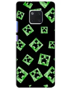 Чехол для Huawei Mate 20 Pro (LYA-L09, LYA-L29) с картинкой «Паттерн с криперами» Чехол для Huawei Mate 20 Pro (LYA-L09, LYA-L29) с картинкой «Паттерн с криперами»