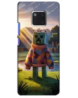 Чехол для Huawei Mate 20 Pro (LYA-L09, LYA-L29) с картинкой «Крипер в свитере» Чехол для Huawei Mate 20 Pro (LYA-L09, LYA-L29) с картинкой «Крипер в свитере»