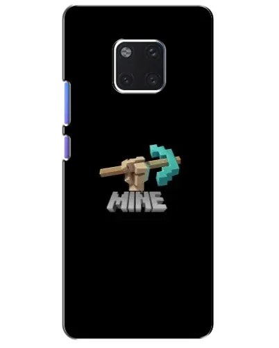 Чехол для Huawei Mate 20 Pro (LYA-L09, LYA-L29) с картинкой «Алмазная кирка»