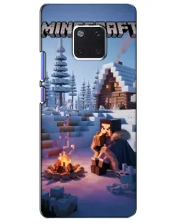 Чехол для Huawei Mate 20 Pro (LYA-L09, LYA-L29) с картинкой «Зимний Minecraft» Чехол для Huawei Mate 20 Pro (LYA-L09, LYA-L29) с картинкой «Зимний Minecraft»