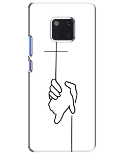 Чехол для Huawei Mate 20 Pro (LYA-L09, LYA-L29) с картинкой «Рука держит» Чехол для Huawei Mate 20 Pro (LYA-L09, LYA-L29) с картинкой «Рука держит»