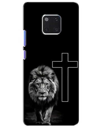 Чехол для Huawei Mate 20 Pro (LYA-L09, LYA-L29) с картинкой «Лев и Крест» Чехол для Huawei Mate 20 Pro (LYA-L09, LYA-L29) с картинкой «Лев и Крест»