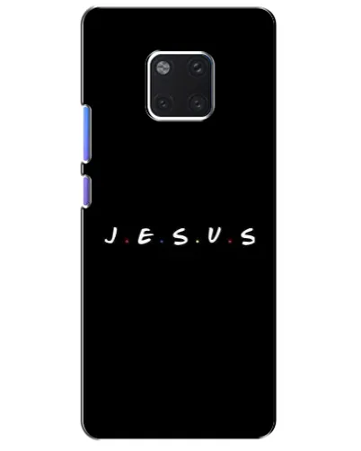 Чехол для Huawei Mate 20 Pro (LYA-L09, LYA-L29) с картинкой «Точки веры J.E.S.U.S.» Чехол для Huawei Mate 20 Pro (LYA-L09, LYA-L29) с картинкой «Точки веры J.E.S.U.S.»