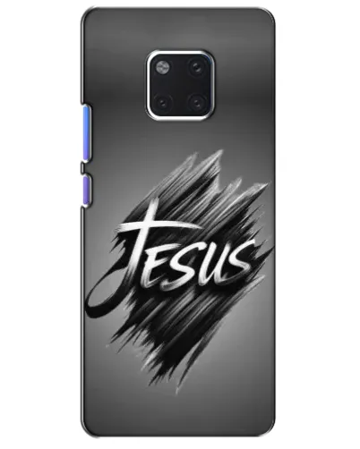Чехол для Huawei Mate 20 Pro (LYA-L09, LYA-L29) с картинкой «Надпись Jesus Graffiti» Чехол для Huawei Mate 20 Pro (LYA-L09, LYA-L29) с картинкой «Надпись Jesus Graffiti»