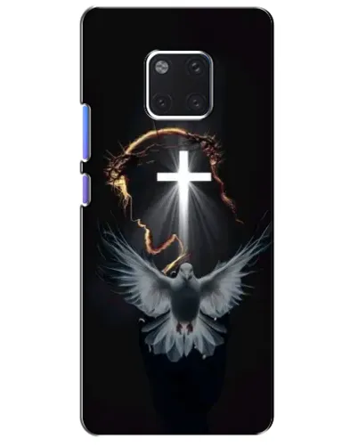 Чехол для Huawei Mate 20 Pro (LYA-L09, LYA-L29) с картинкой «Голубь и Свет» Чехол для Huawei Mate 20 Pro (LYA-L09, LYA-L29) с картинкой «Голубь и Свет»