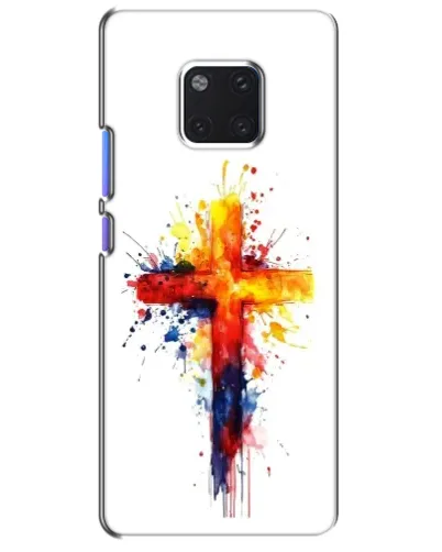 Чехол для Huawei Mate 20 Pro (LYA-L09, LYA-L29) с картинкой «Акварельный крест» Чехол для Huawei Mate 20 Pro (LYA-L09, LYA-L29) с картинкой «Акварельный крест»