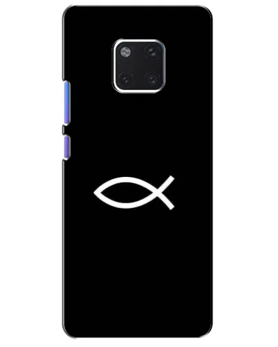 Чехол для Huawei Mate 20 Pro (LYA-L09, LYA-L29) с картинкой «Символ рыбы Jesus» Чехол для Huawei Mate 20 Pro (LYA-L09, LYA-L29) с картинкой «Символ рыбы Jesus»