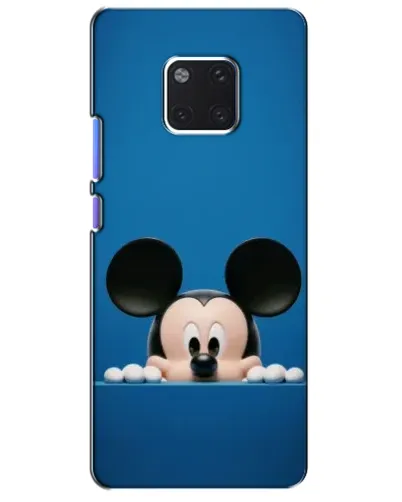 Чехол для Huawei Mate 20 Pro (LYA-L09, LYA-L29) с картинкой «Микки выглядывает» Чехол для Huawei Mate 20 Pro (LYA-L09, LYA-L29) с картинкой «Микки выглядывает»