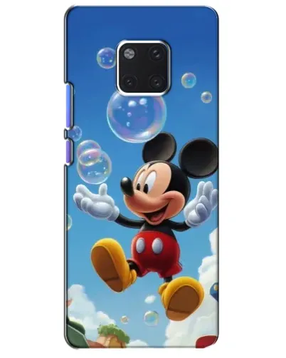 Чехол для Huawei Mate 20 Pro (LYA-L09, LYA-L29) с картинкой «Mickey и мыльные пузыри» Чехол для Huawei Mate 20 Pro (LYA-L09, LYA-L29) с картинкой «Mickey и мыльные пузыри»