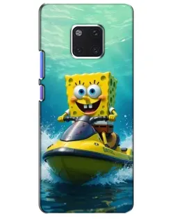 Чохол для Huawei Mate 20 Pro (LYA-L09, LYA-L29) з картинкою «Спанч Боб на гідроциклі» Чохол для Huawei Mate 20 Pro (LYA-L09, LYA-L29) з картинкою «Спанч Боб на гідроциклі»