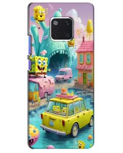 Чехол для Huawei Mate 20 Pro (LYA-L09, LYA-L29) с картинкой «Монстр-трак приключения»