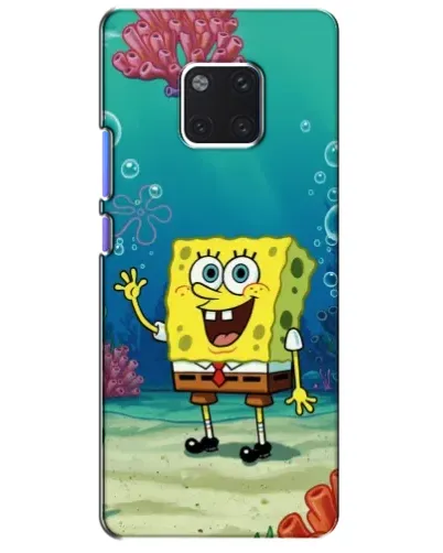 Чехол для Huawei Mate 20 Pro (LYA-L09, LYA-L29) с картинкой «Подводный привет»
