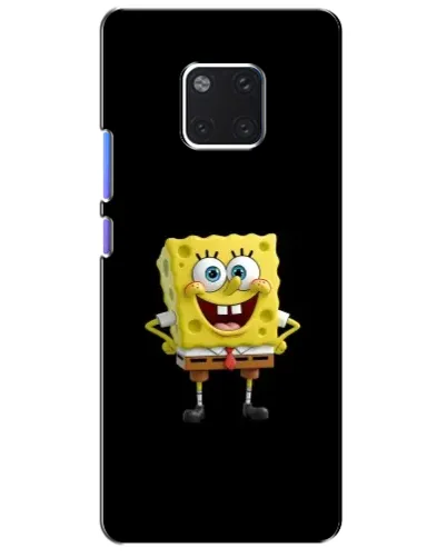 Чехол для Huawei Mate 20 Pro (LYA-L09, LYA-L29) с картинкой «Классический Губка Боб»