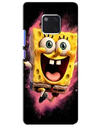 Чехол для Huawei Mate 20 Pro (LYA-L09, LYA-L29) с картинкой «Взрывной Спанч Боб»