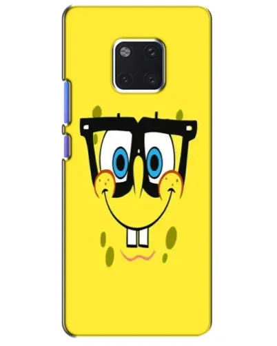 Чехол для Huawei Mate 20 Pro (LYA-L09, LYA-L29) с картинкой «Минималистичный Спанч Боб» Чехол для Huawei Mate 20 Pro (LYA-L09, LYA-L29) с картинкой «Минималистичный Спанч Боб»