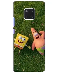 Чехол для Huawei Mate 20 Pro (LYA-L09, LYA-L29) с картинкой «Друзья на лужайке»
