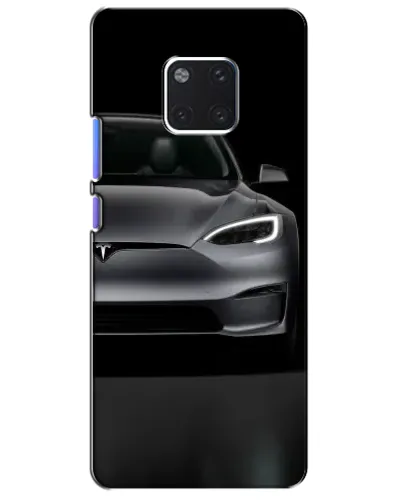 Чехол для Huawei Mate 20 Pro (LYA-L09, LYA-L29) с картинкой «Tesla Model S Look»