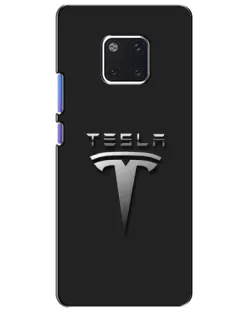 Чохол для Huawei Mate 20 Pro (LYA-L09, LYA-L29) з картинкою «Сталевий логотип Tesla» Чохол для Huawei Mate 20 Pro (LYA-L09, LYA-L29) з картинкою «Сталевий логотип Tesla»