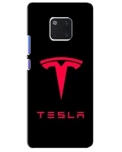 Чохол для Huawei Mate 20 Pro (LYA-L09, LYA-L29) з картинкою «Tesla Red Logo» Чохол для Huawei Mate 20 Pro (LYA-L09, LYA-L29) з картинкою «Tesla Red Logo»