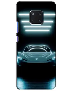 Чохол для Huawei Mate 20 Pro (LYA-L09, LYA-L29) з картинкою «Tesla в неоні» Чохол для Huawei Mate 20 Pro (LYA-L09, LYA-L29) з картинкою «Tesla в неоні»