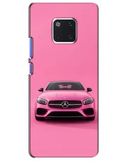 Чехол для Huawei Mate 20 Pro (LYA-L09, LYA-L29) с картинкой «Розовый Mercedes AMG»