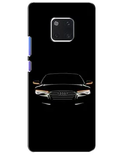 Чохол для Huawei Mate 20 Pro (LYA-L09, LYA-L29) з картинкою «Audi — нічний контур»