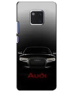 Чохол для Huawei Mate 20 Pro (LYA-L09, LYA-L29) з картинкою «Audi — градієнтний контур»
