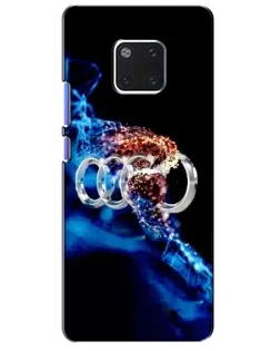 Чохол для Huawei Mate 20 Pro (LYA-L09, LYA-L29) з картинкою «Енергія лого Audi»