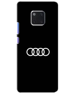 Чохол для Huawei Mate 20 Pro (LYA-L09, LYA-L29) з картинкою «Audi White Logo»