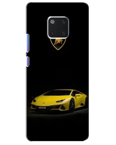 Чехол для Huawei Mate 20 Pro (LYA-L09, LYA-L29) с картинкой «Lamborghini желтый акцент» Чехол для Huawei Mate 20 Pro (LYA-L09, LYA-L29) с картинкой «Lamborghini желтый акцент»