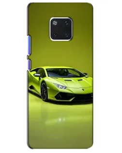 Чехол для Huawei Mate 20 Pro (LYA-L09, LYA-L29) с картинкой «Салатовый Lamborghini Huracan» Чехол для Huawei Mate 20 Pro (LYA-L09, LYA-L29) с картинкой «Салатовый Lamborghini Huracan»