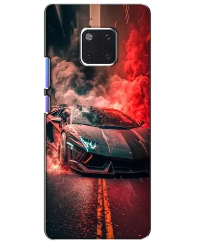 Чехол для Huawei Mate 20 Pro (LYA-L09, LYA-L29) с картинкой «Lamborghini красный дым» Чехол для Huawei Mate 20 Pro (LYA-L09, LYA-L29) с картинкой «Lamborghini красный дым»