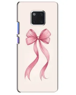 Чехол для Huawei Mate 20 Pro (LYA-L09, LYA-L29) с картинкой «Розовый бант»