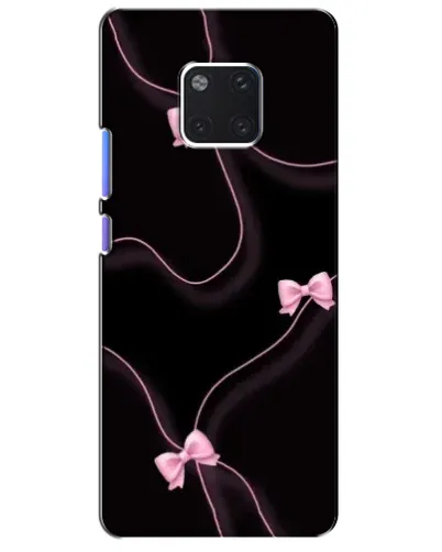 Чехол для Huawei Mate 20 Pro (LYA-L09, LYA-L29) с картинкой «Розовые ленты»