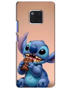 Чохол для Huawei Mate 20 Pro (LYA-L09, LYA-L29) з картинкою «Стіч їсть шоколад»
