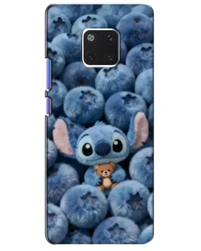 Чехол для Huawei Mate 20 Pro (LYA-L09, LYA-L29) с картинкой «Стич и голубика» Чехол для Huawei Mate 20 Pro (LYA-L09, LYA-L29) с картинкой «Стич и голубика»