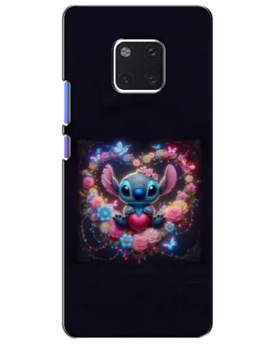 Чехол для Huawei Mate 20 Pro (LYA-L09, LYA-L29) с картинкой «Stitch в цветах» Чехол для Huawei Mate 20 Pro (LYA-L09, LYA-L29) с картинкой «Stitch в цветах»