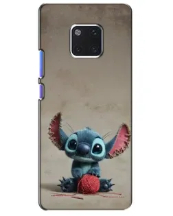 Чохол для Huawei Mate 20 Pro (LYA-L09, LYA-L29) з картинкою «Стіч на чоричневому фоні»
