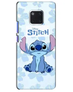 Чохол для Huawei Mate 20 Pro (LYA-L09, LYA-L29) з картинкою «Stitch серед квітів»