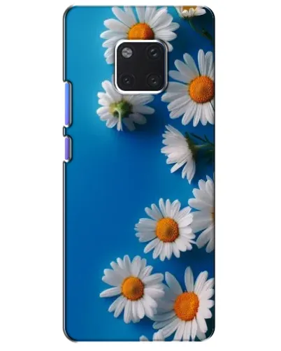 Чехол для Huawei Mate 20 Pro (LYA-L09, LYA-L29) с картинкой «Белоснежные маргаритки»