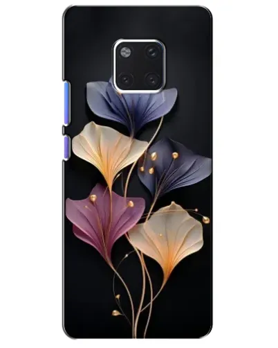 Чехол для Huawei Mate 20 Pro (LYA-L09, LYA-L29) с картинкой «Лиловые цветы грации»