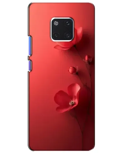 Чехол для Huawei Mate 20 Pro (LYA-L09, LYA-L29) с картинкой «Маковые соцветия»