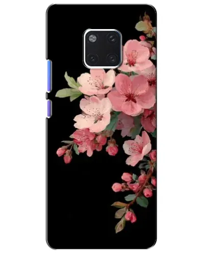 Чехол для Huawei Mate 20 Pro (LYA-L09, LYA-L29) с картинкой «Розовая ветка сакуры»