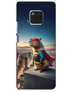 Чохол для Huawei Mate 20 Pro (LYA-L09, LYA-L29) з картинкою «Капі-мен супергерой»