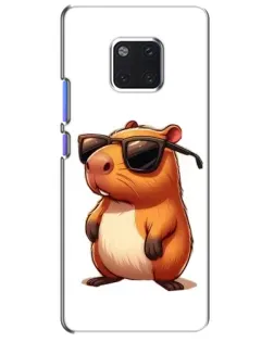 Чохол для Huawei Mate 20 Pro (LYA-L09, LYA-L29) з картинкою «Капібара в окулярах»
