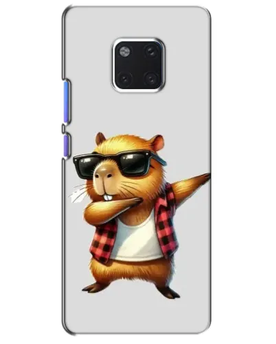 Чехол для Huawei Mate 20 Pro (LYA-L09, LYA-L29) с картинкой «Капибара рэпер даб» Чехол для Huawei Mate 20 Pro (LYA-L09, LYA-L29) с картинкой «Капибара рэпер даб»
