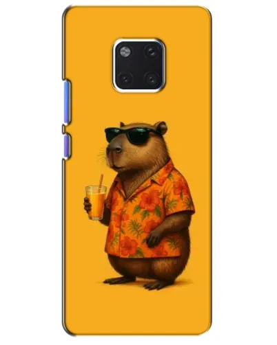 Чехол для Huawei Mate 20 Pro (LYA-L09, LYA-L29) с картинкой «Капибара на отдыхе» Чехол для Huawei Mate 20 Pro (LYA-L09, LYA-L29) с картинкой «Капибара на отдыхе»